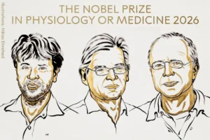 Karl Deisseroth, Peter Hegemann และ Georg Nagel ผู้ได้รับรางวัลโนเบล สาขาสรีรวิทยาหรือการแพทย์ ปี 2026